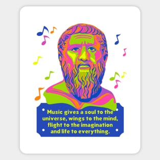 Portrait and Quote Sticker